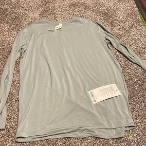 Lululemon Modal Pleated Back Long Sleeve